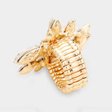 Crystal Cluster Stretch Ring